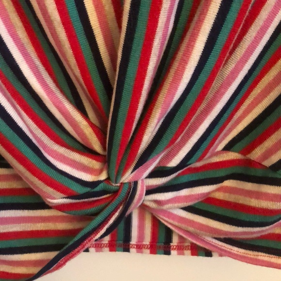3/$15 Cute Striped Retro-Style Top - Picture 3 of 3